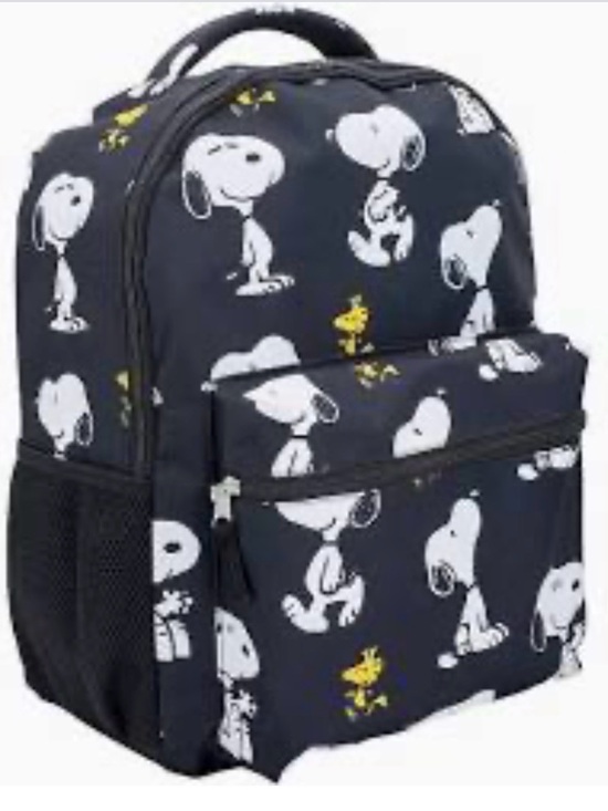 Kohl's Other - Kohl's Black Snoopy & Yellow Woodstock Kids Backpack